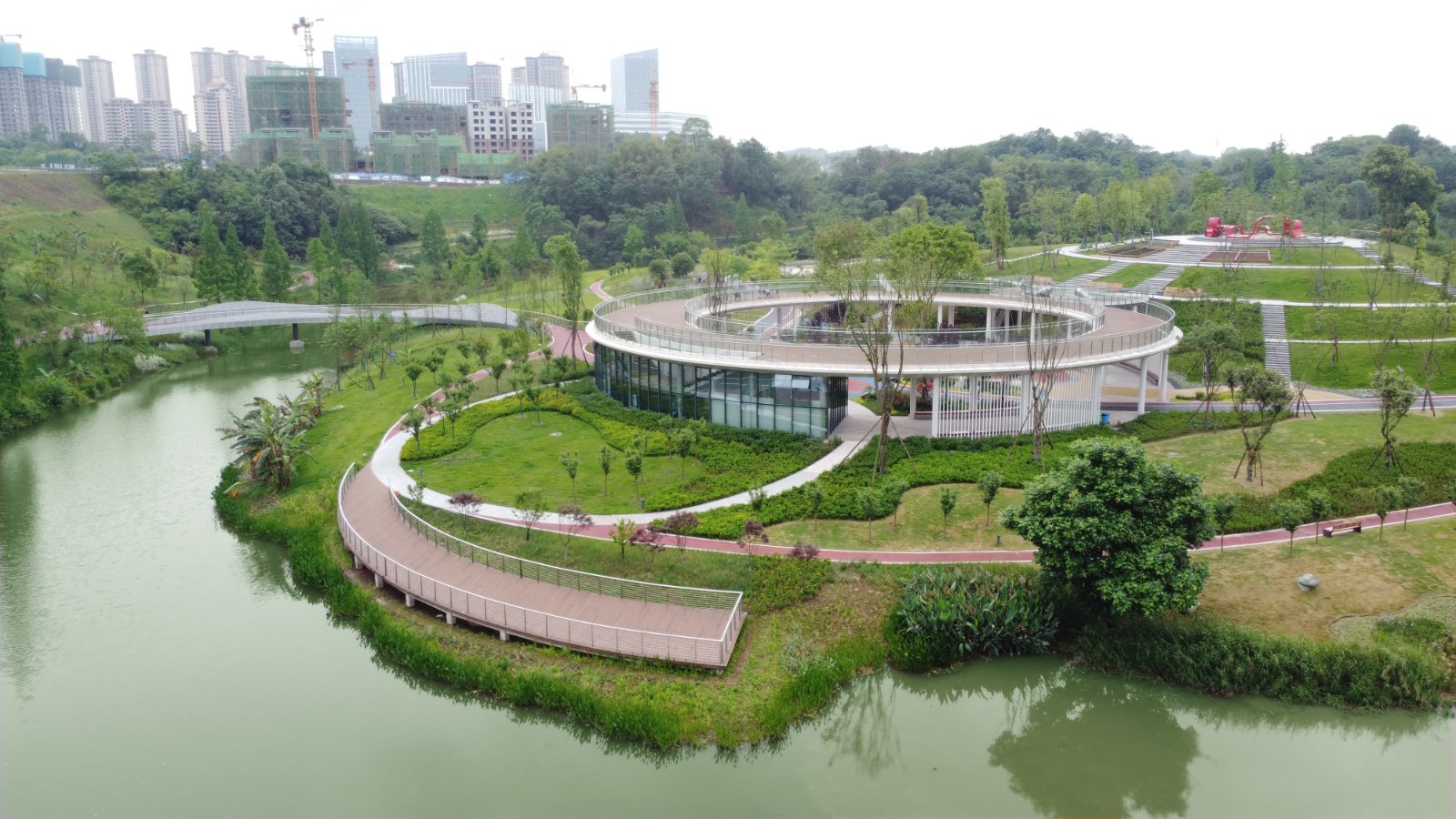 泸州龙涧溪公园项目 泸州园林